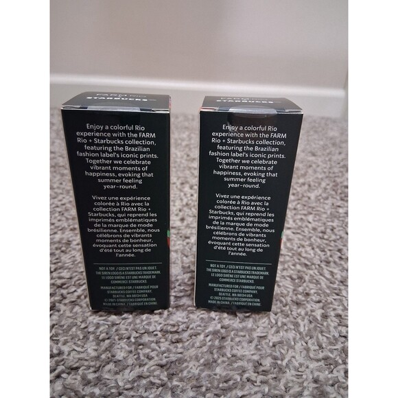 NEW! Starbucks x FARM Rio Cold Cup Keychain Bundle - Picture 4 of 6